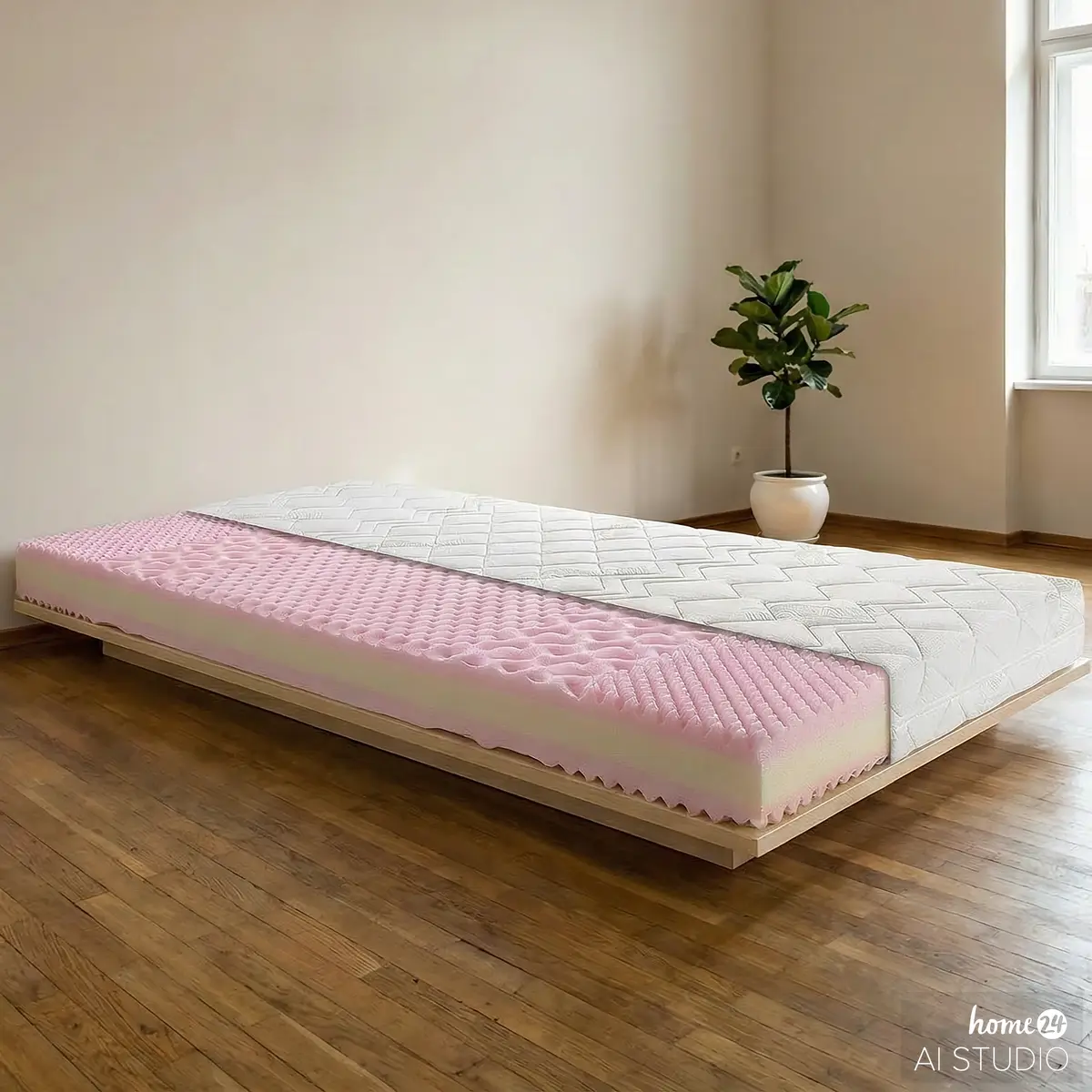 Breckle Aloe Top Kaltschaummatratze | Weiß