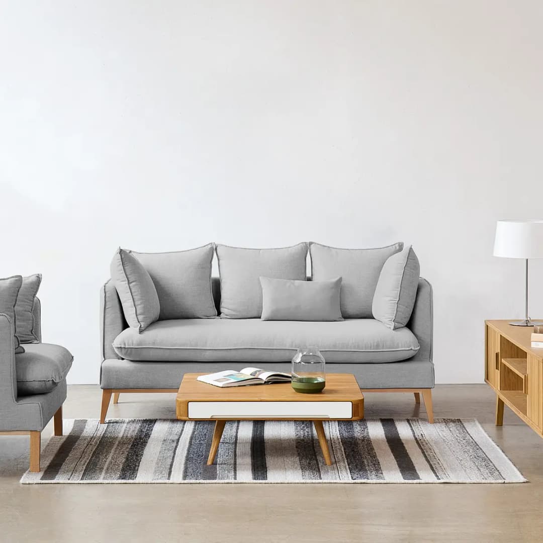 Sofa Sulviken 3-Sitzer | Grau