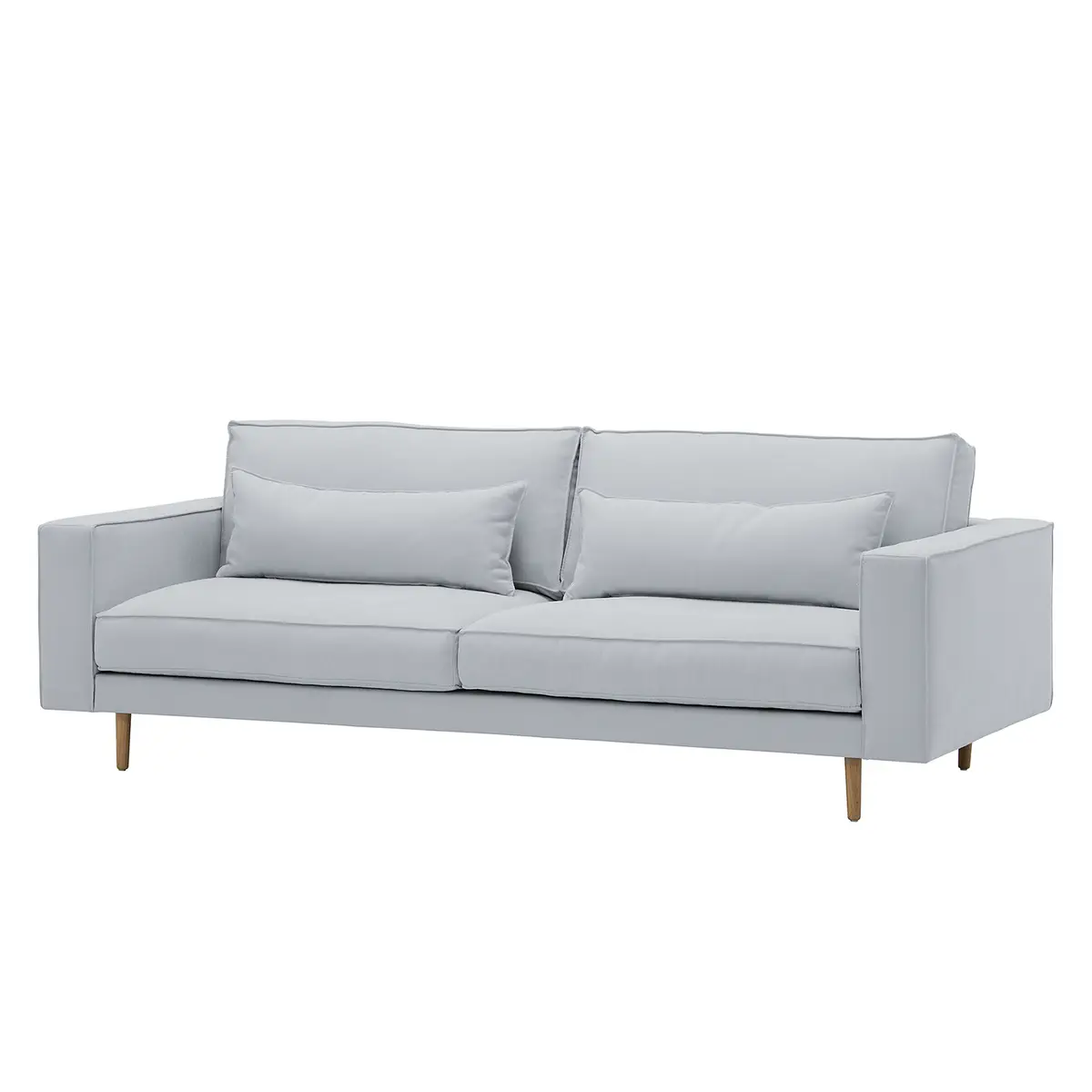 Sofa Lacona 3-Sitzer | Silber