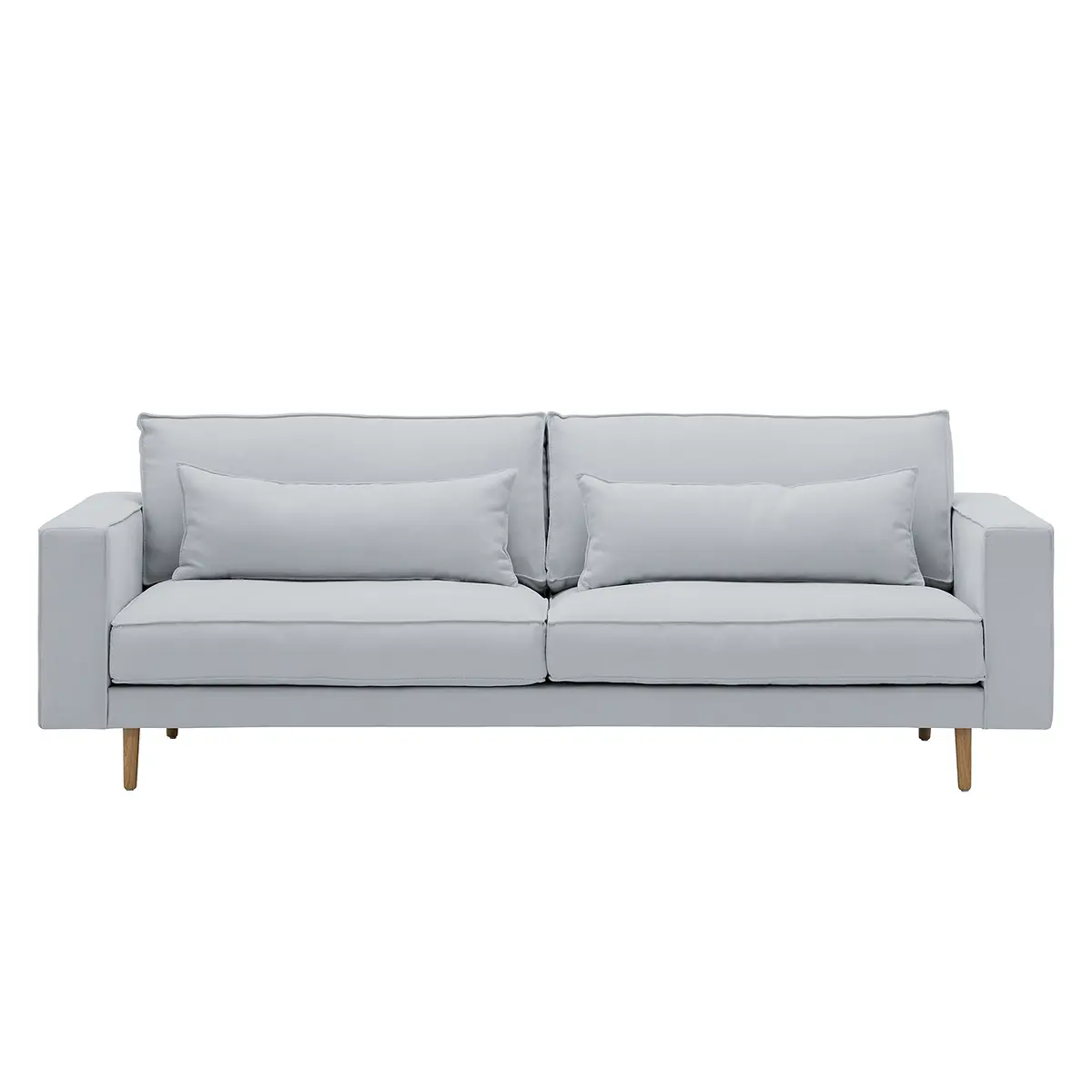 Sofa Lacona 3-Sitzer | Silber