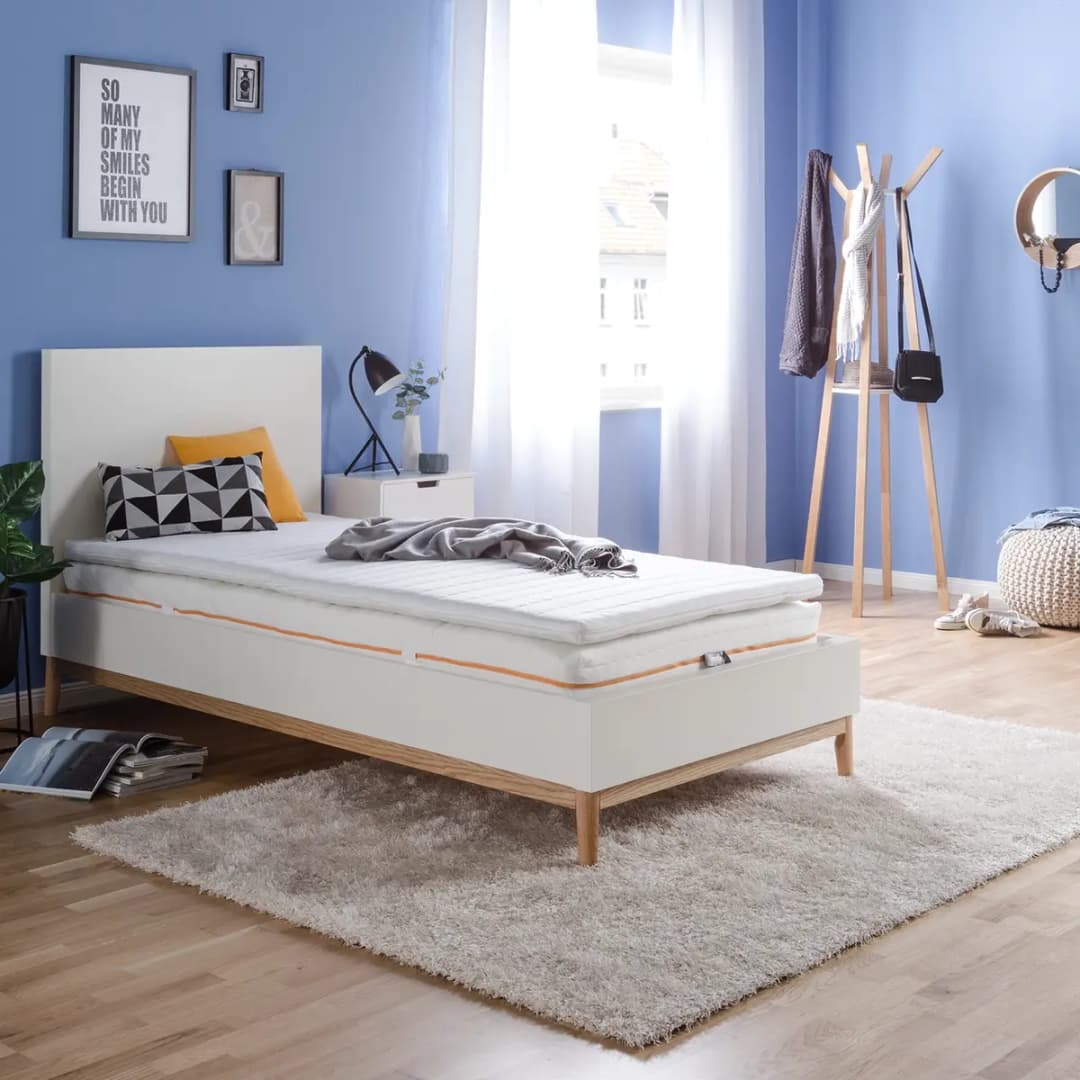 Gel-Topper 80 x 200cm | Weiß