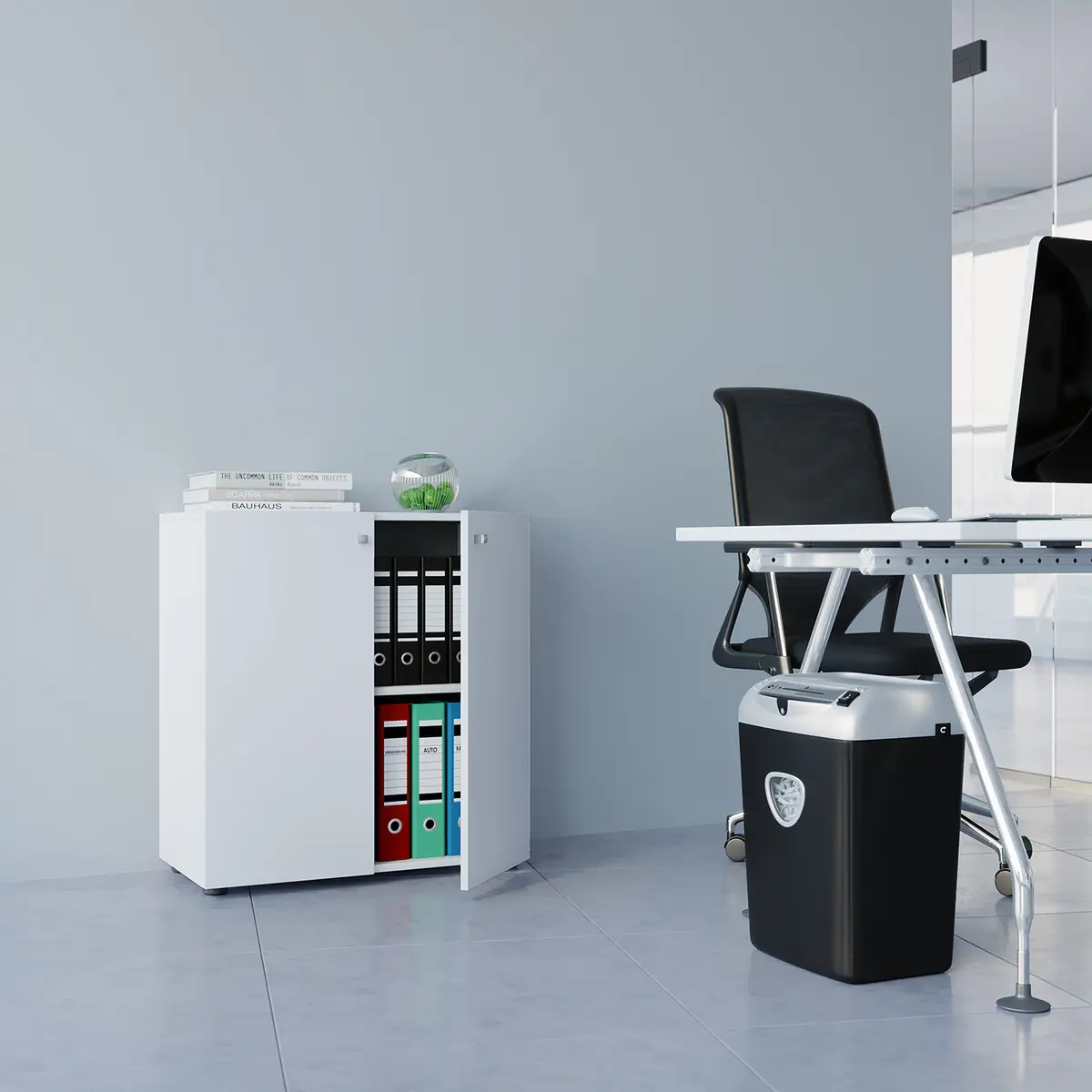 Aktenschrank Vandol Mini | Weiß