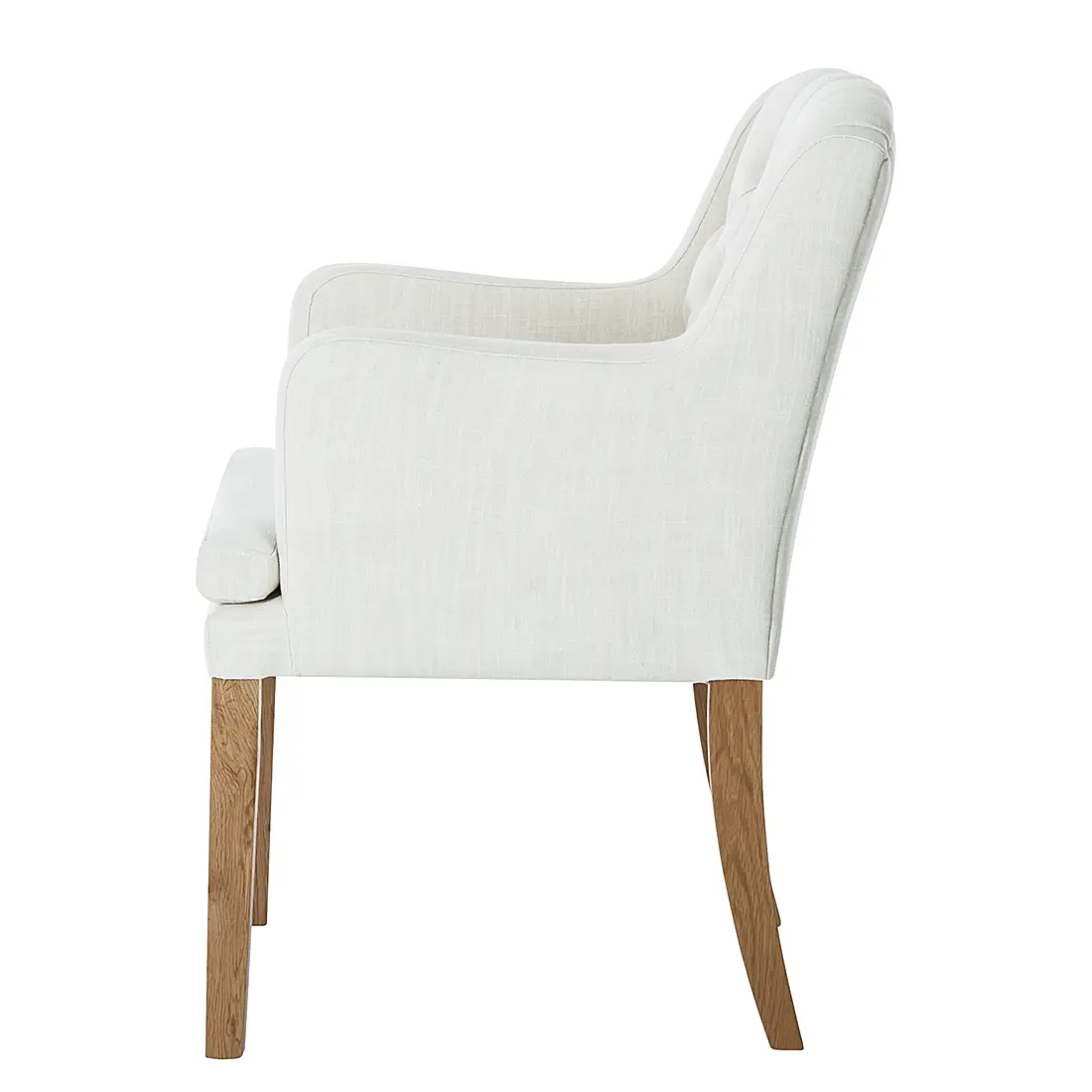 Armlehnenstuhl Kyra | Weiß