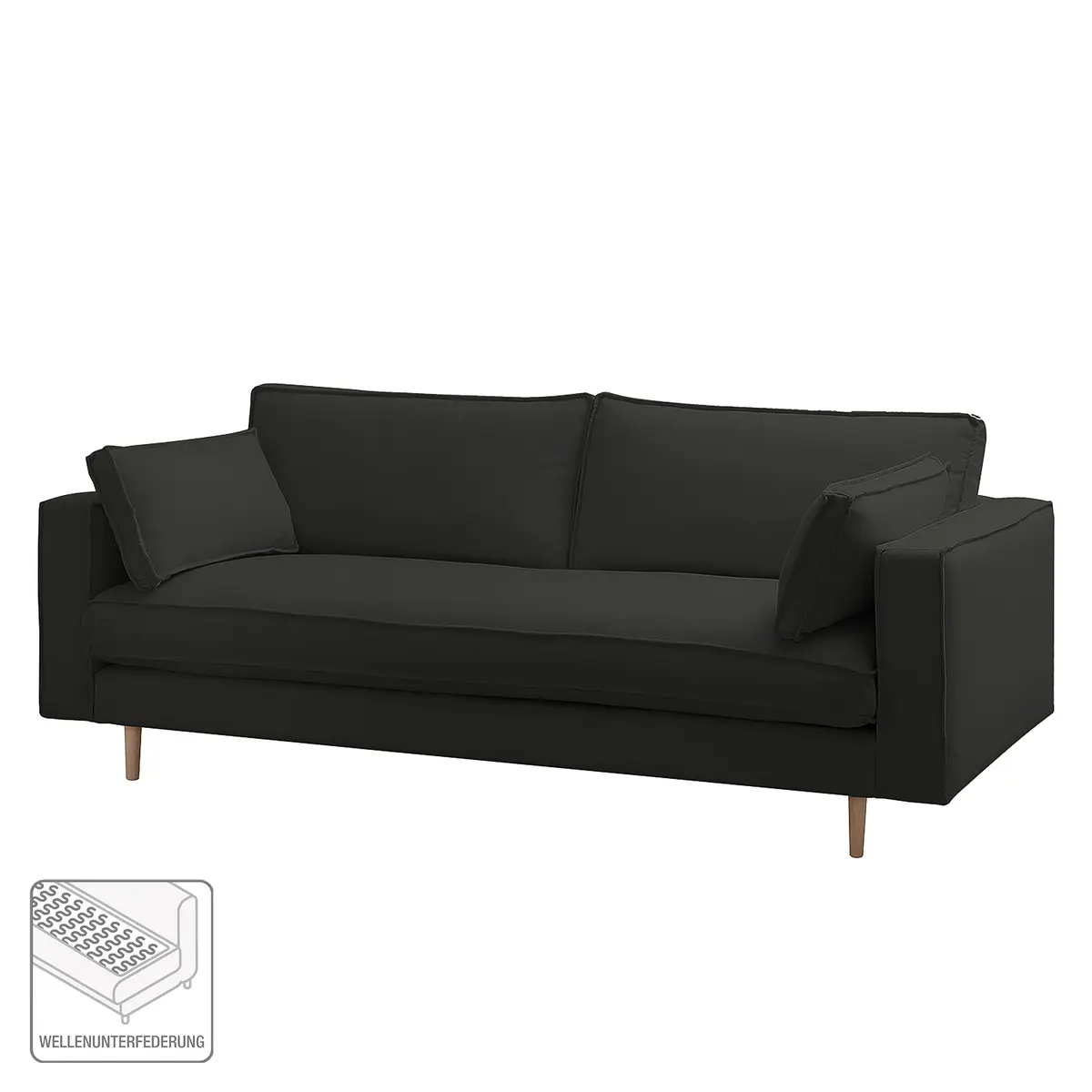 Sofa Momi 3-Sitzer | Grau