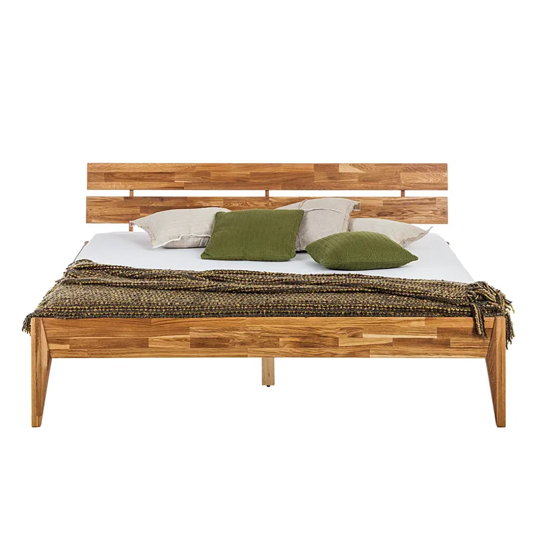 Massivholzbett JillWOOD | Braun