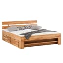 Massivholzbett EosWOOD | Braun