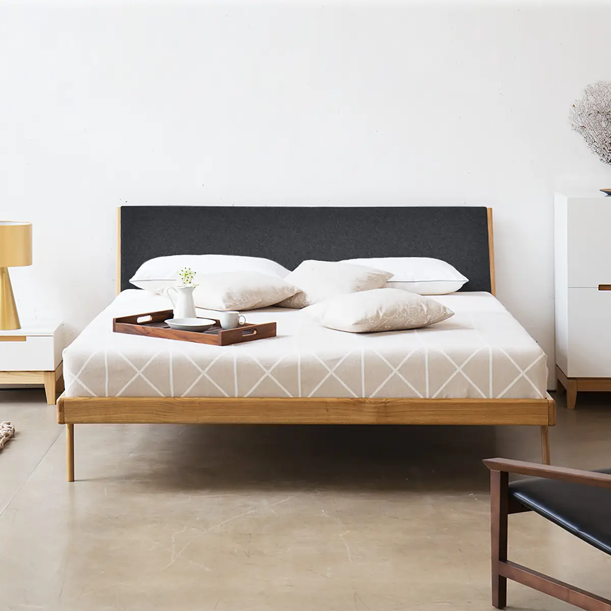 Bett Typ A | Braun