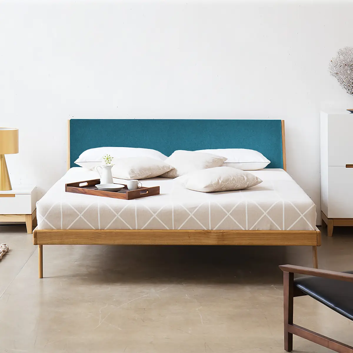 Bett Typ A | Braun