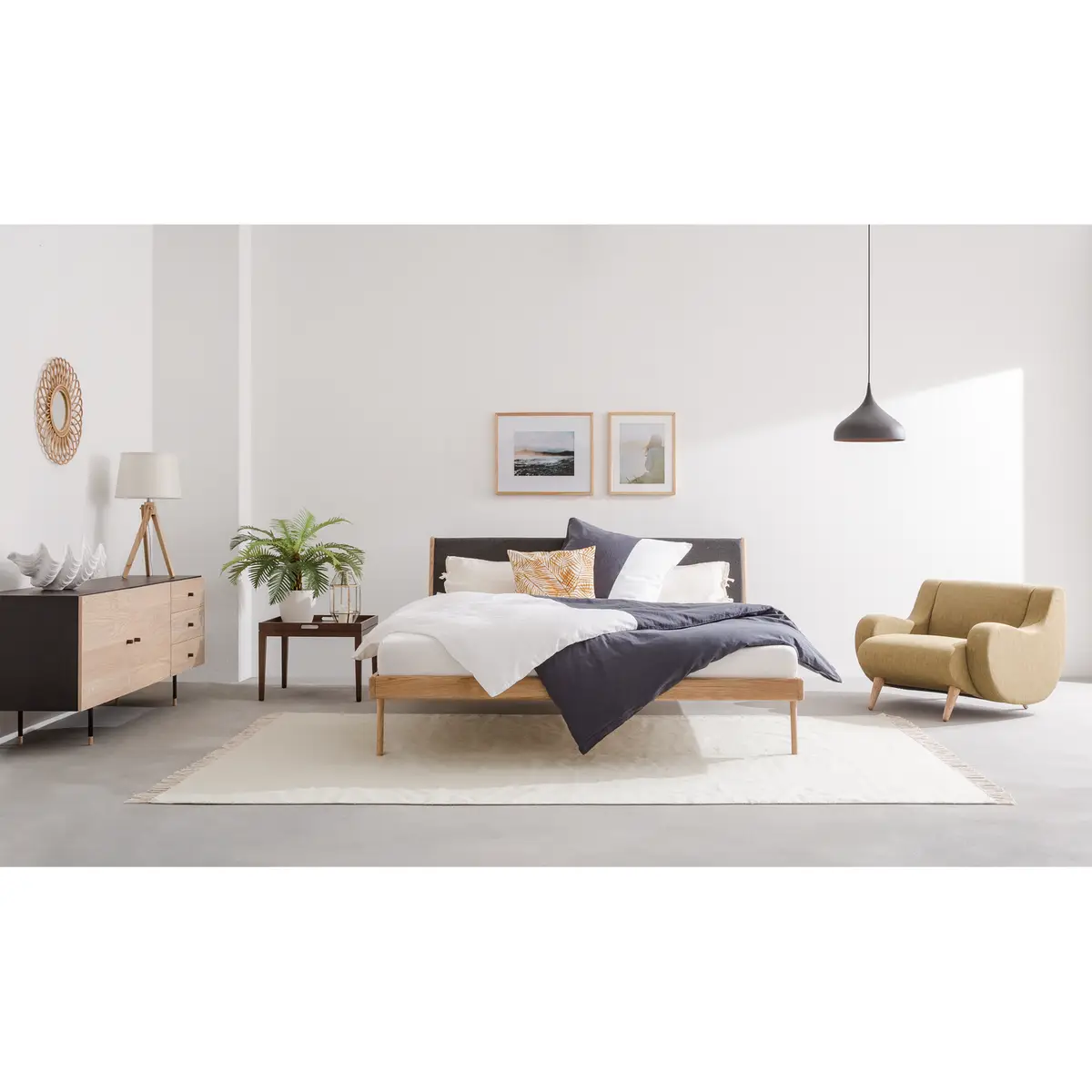 Bett Typ A | Braun