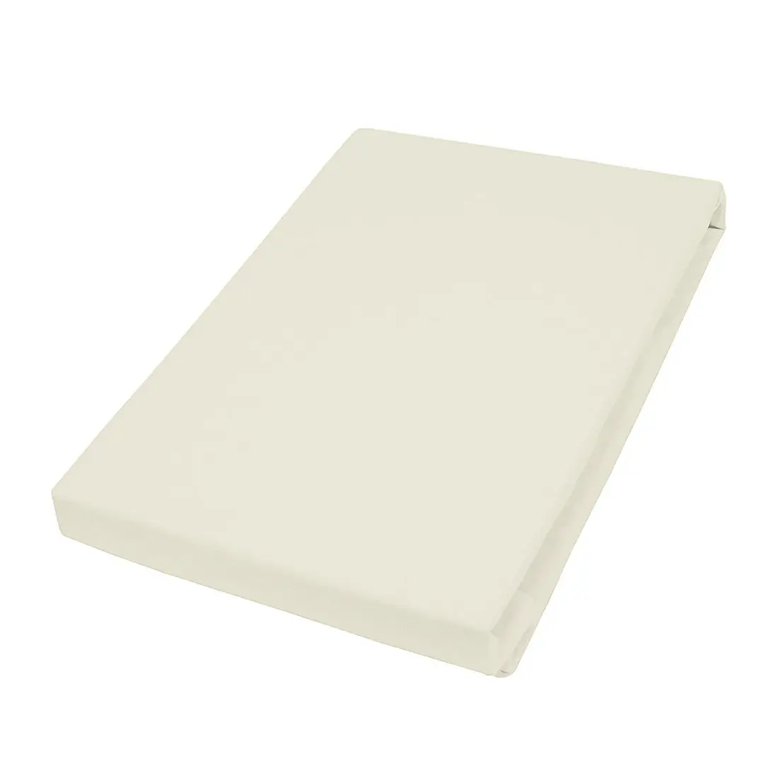 Luxus-Satin-Spannbetttuch Puck | Beige