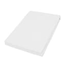 Luxus-Satin-Spannbetttuch Puck | Weiß