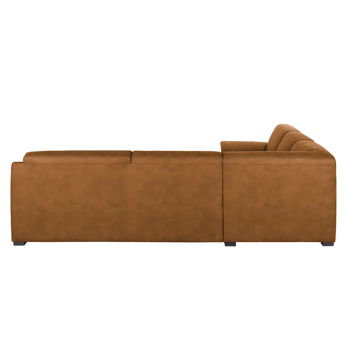 Boxspring-Ecksofa | Braun