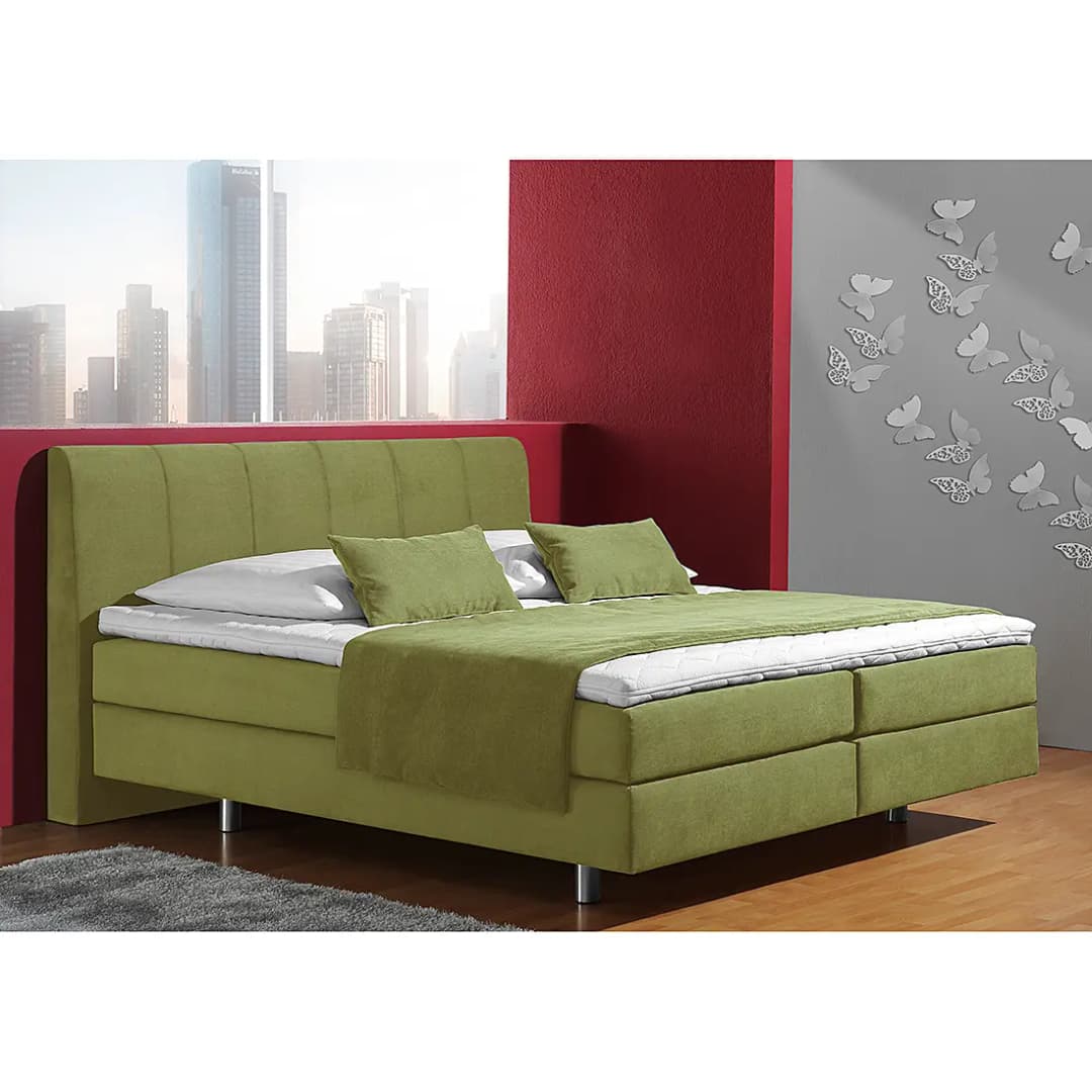 Boxspringbett Baila | Grün