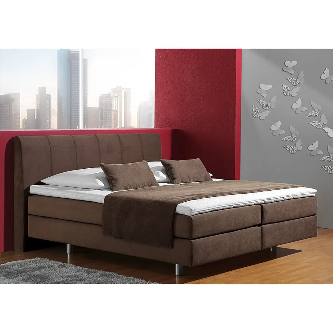 Boxspringbett Baila | Braun