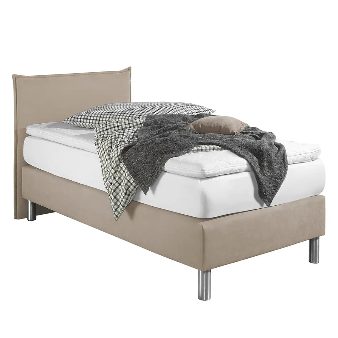 Boxspringbett Hedensted | Beige