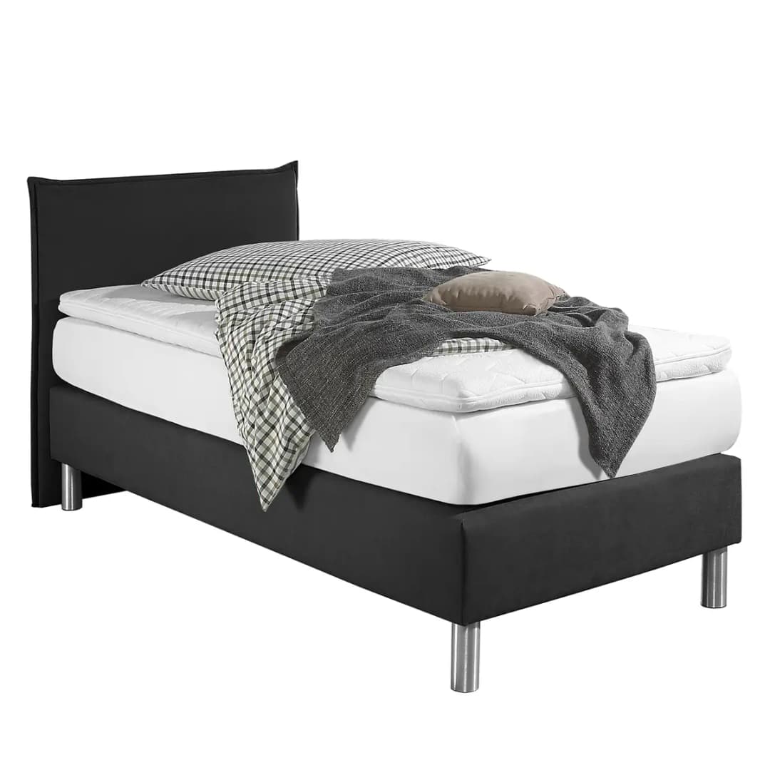 Boxspringbett Hedensted | Schwarz