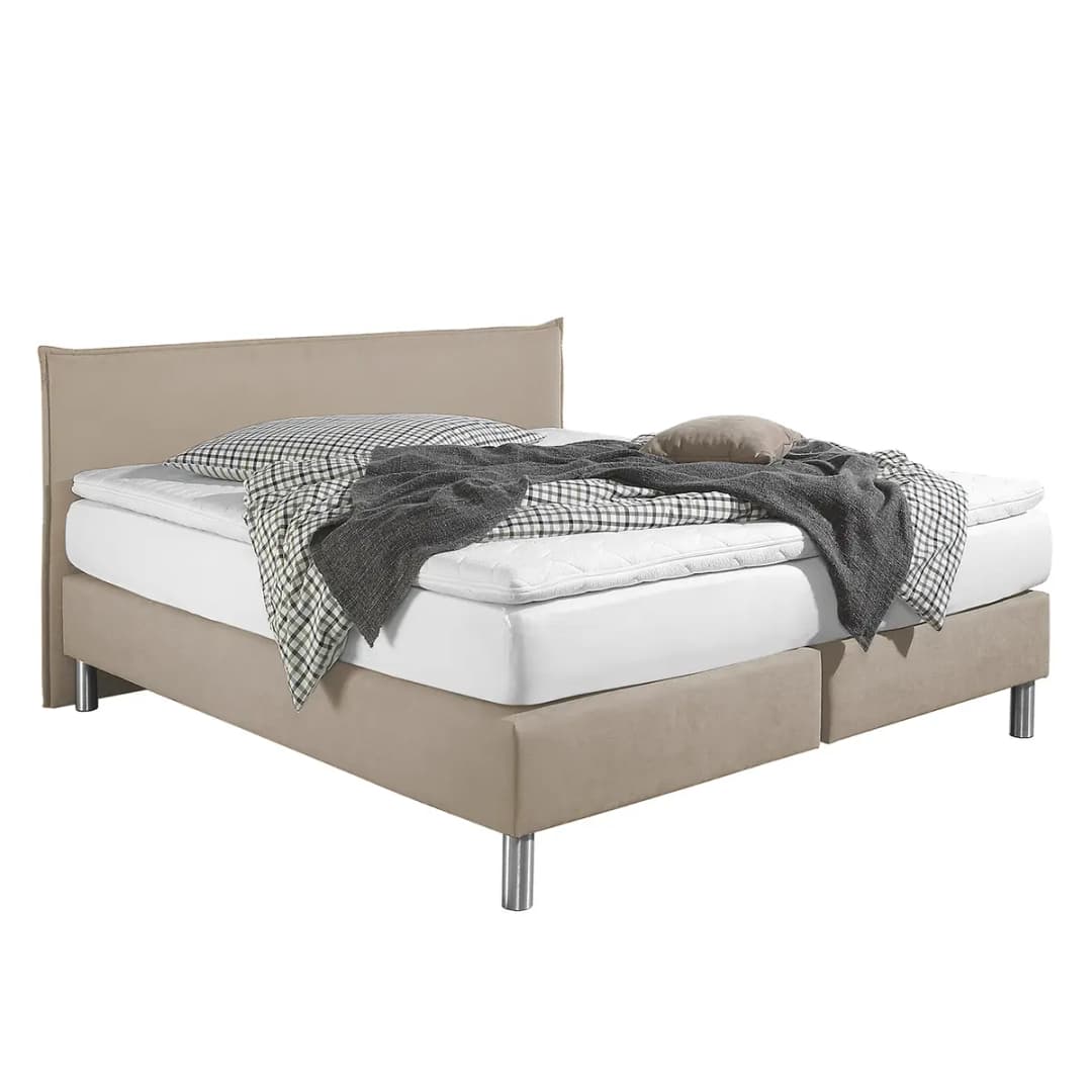 Boxspringbett Hedensted | Beige