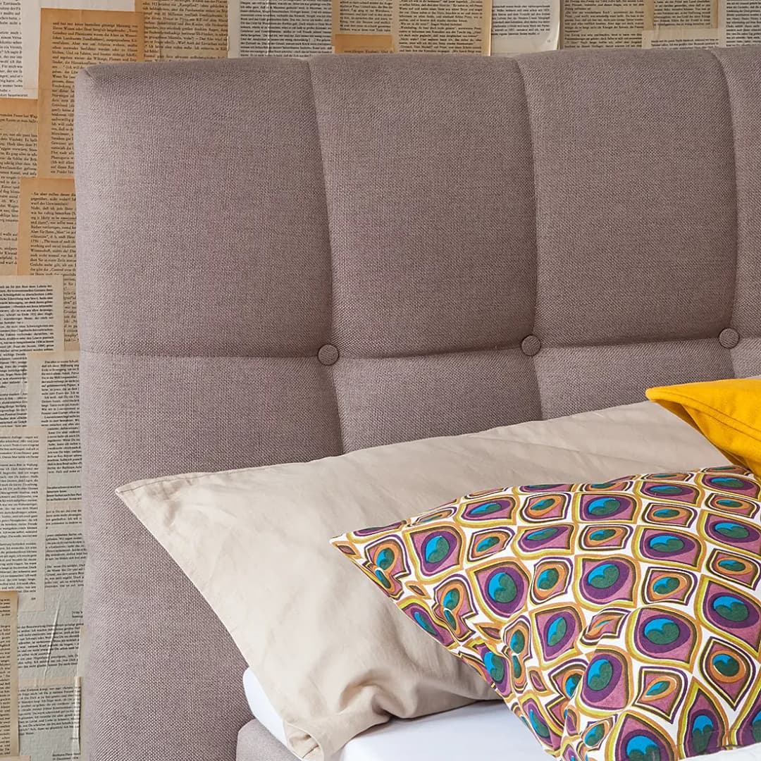 Boxspringbett Jean | Grau