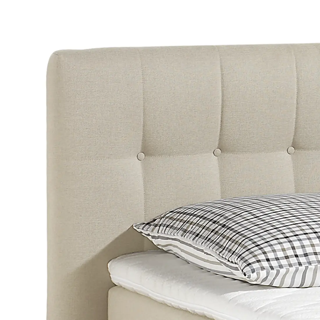 Boxspringbett Jean | Beige