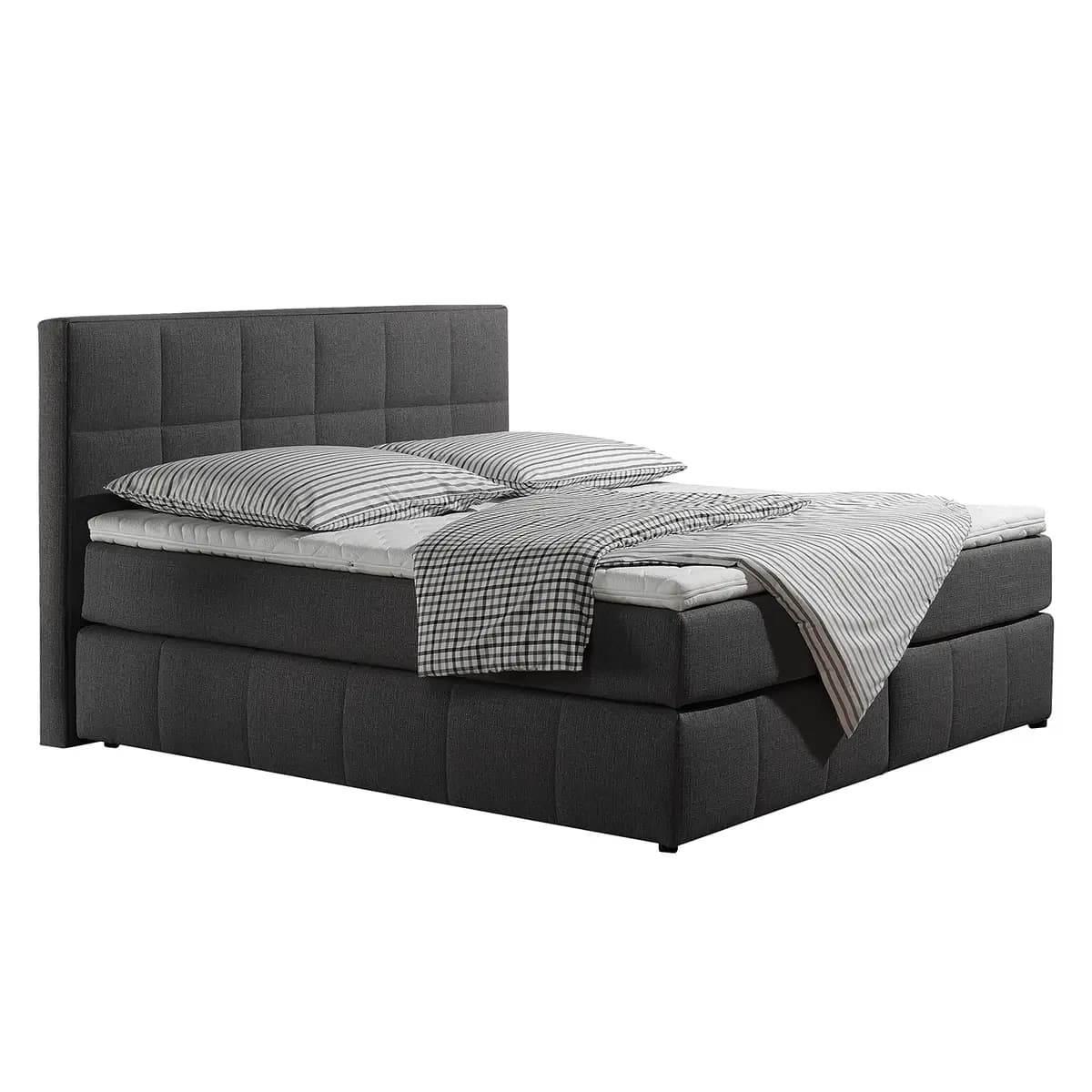 Boxspringbett Lifford | Schwarz