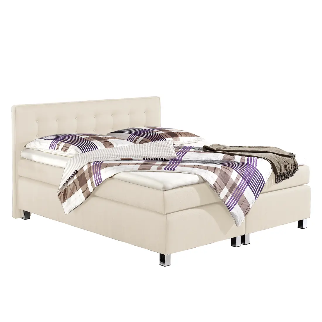 Boxspringbett Melody | Beige