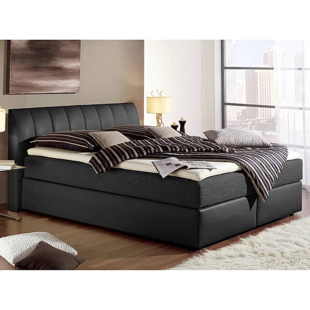 Boxspringbett Valea | Braun