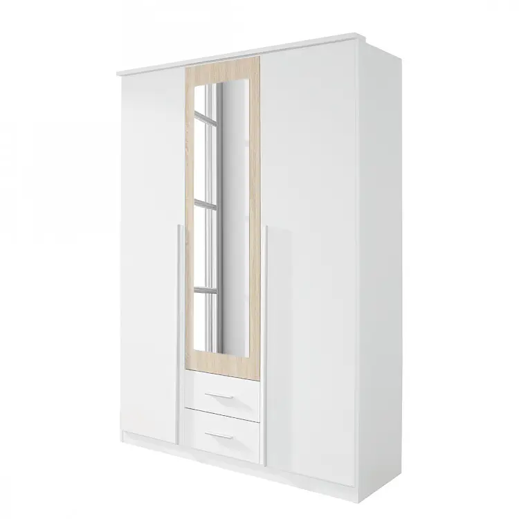 Drehtürenschrank Krefeld | Weiß