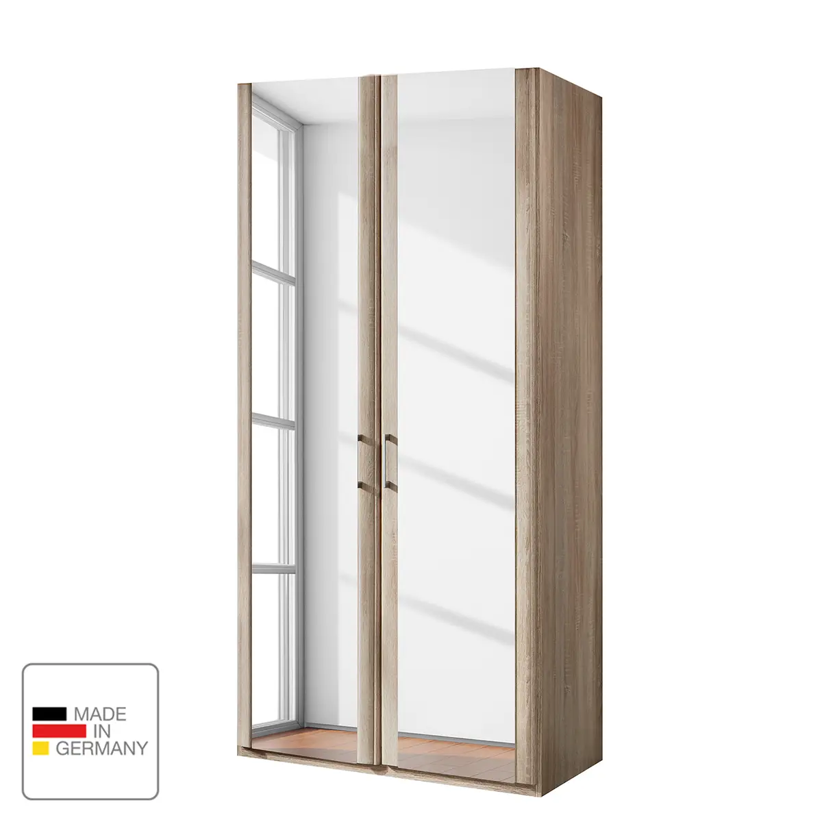 Drehtürenschrank Meran | Beige