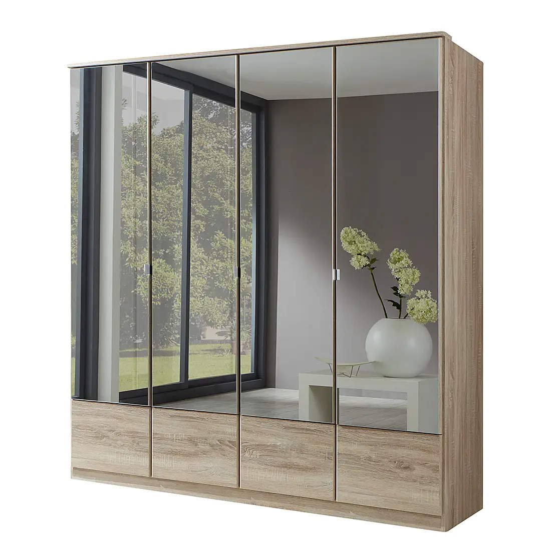 Drehtürenschrank Rajmi | Beige