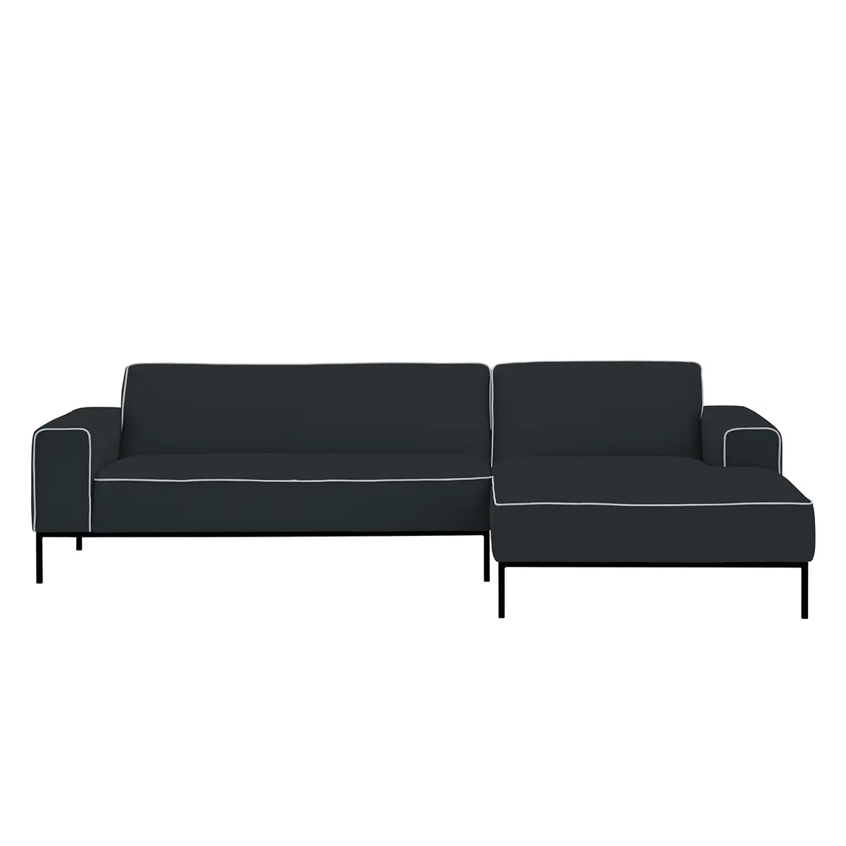 Ecksofa Duo | Grau
