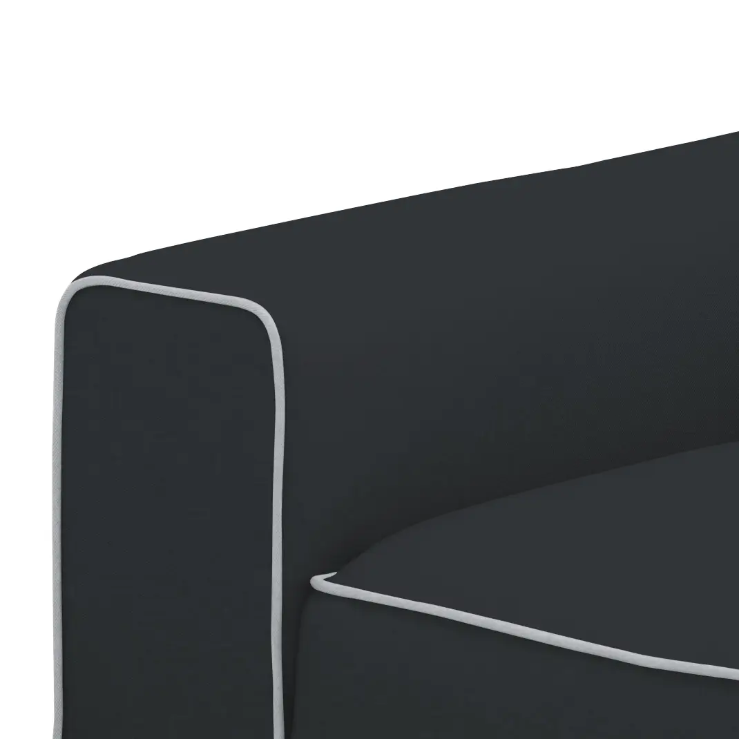 Ecksofa Duo | Grau
