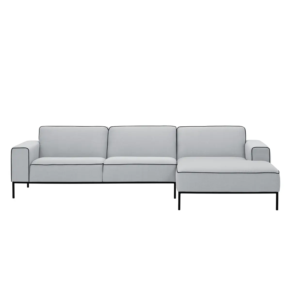 Ecksofa Duo II | Grau