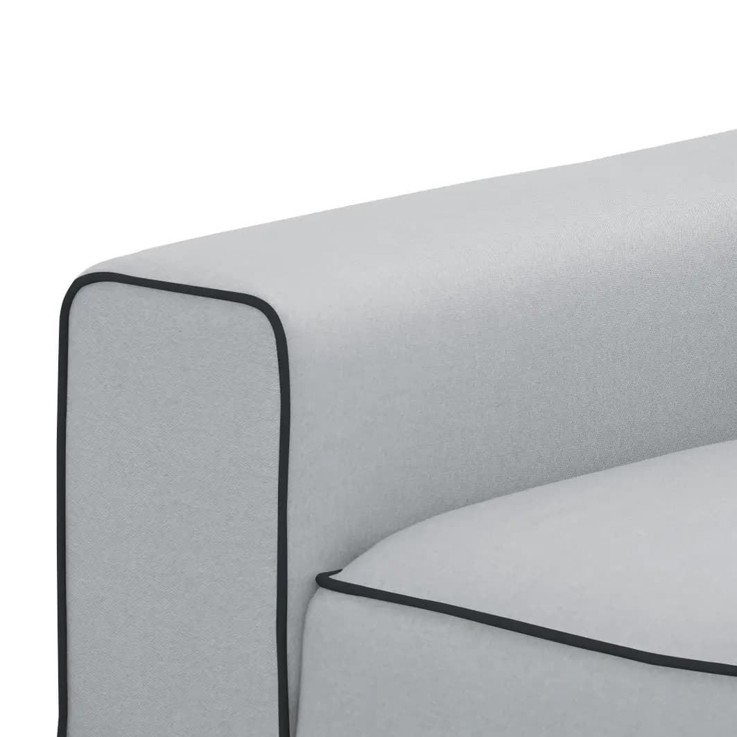 Ecksofa Duo II | Grau