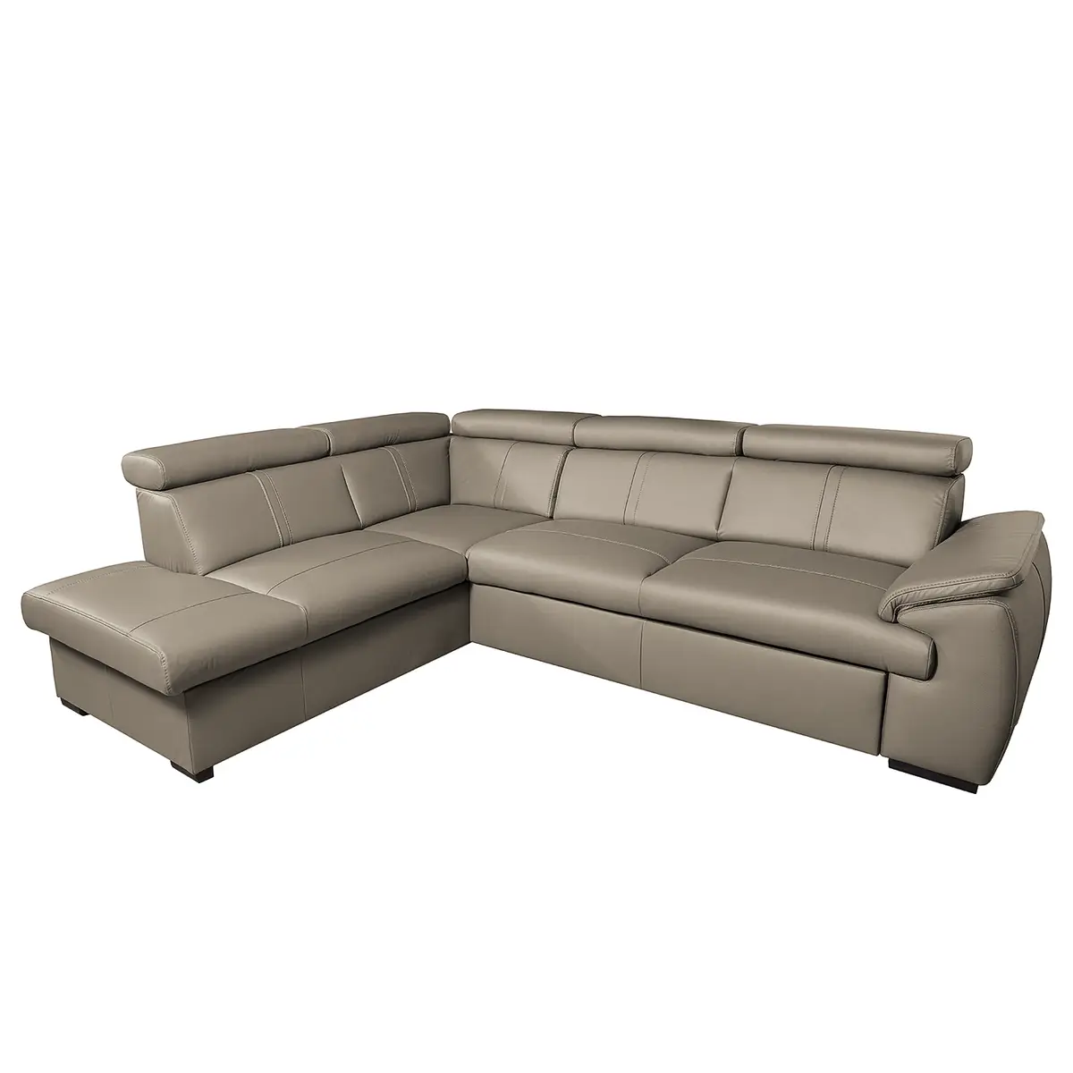 Ecksofa mit Schlaffunktion Typ A | Braun