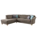 Ecksofa | Braun