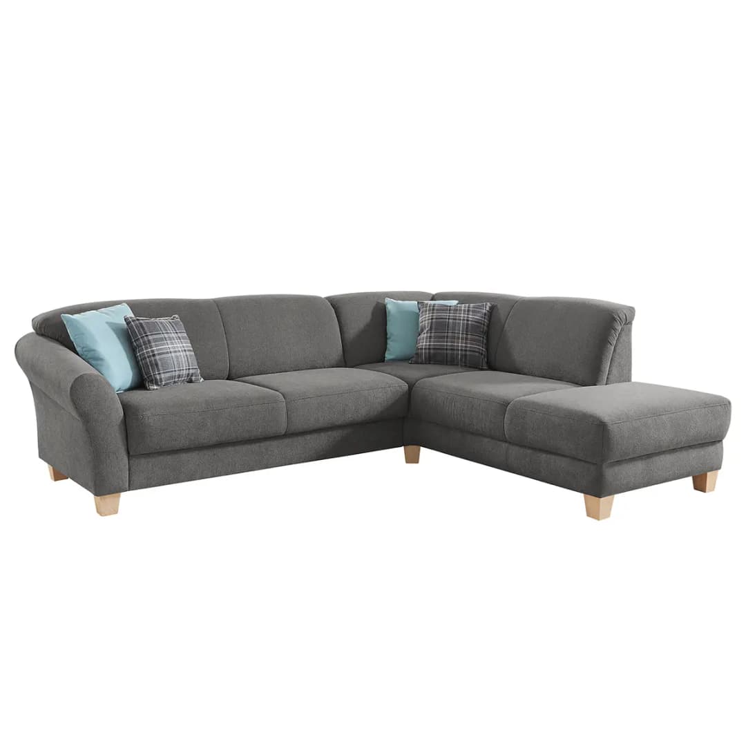 Ecksofa | Grau
