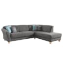 Ecksofa | Grau