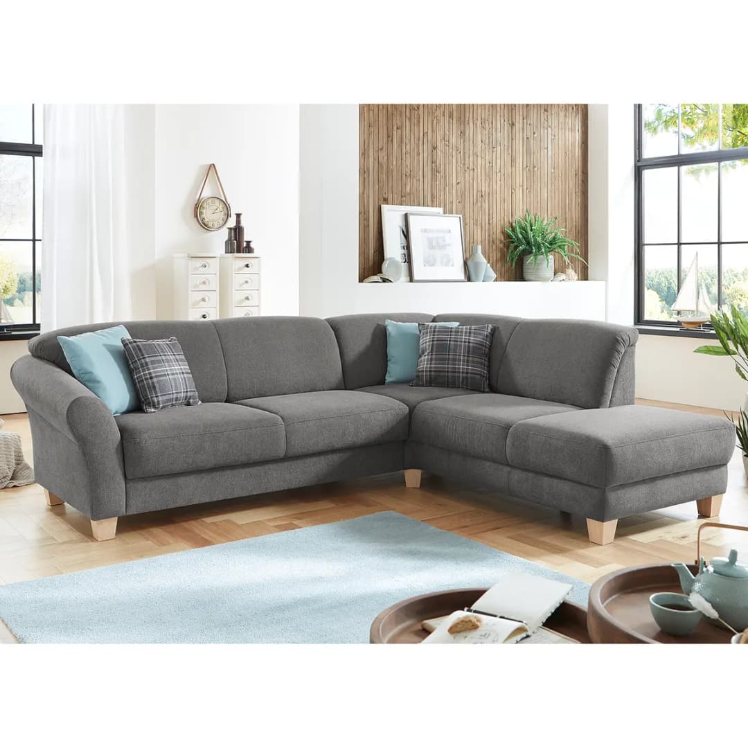 Ecksofa | Grau