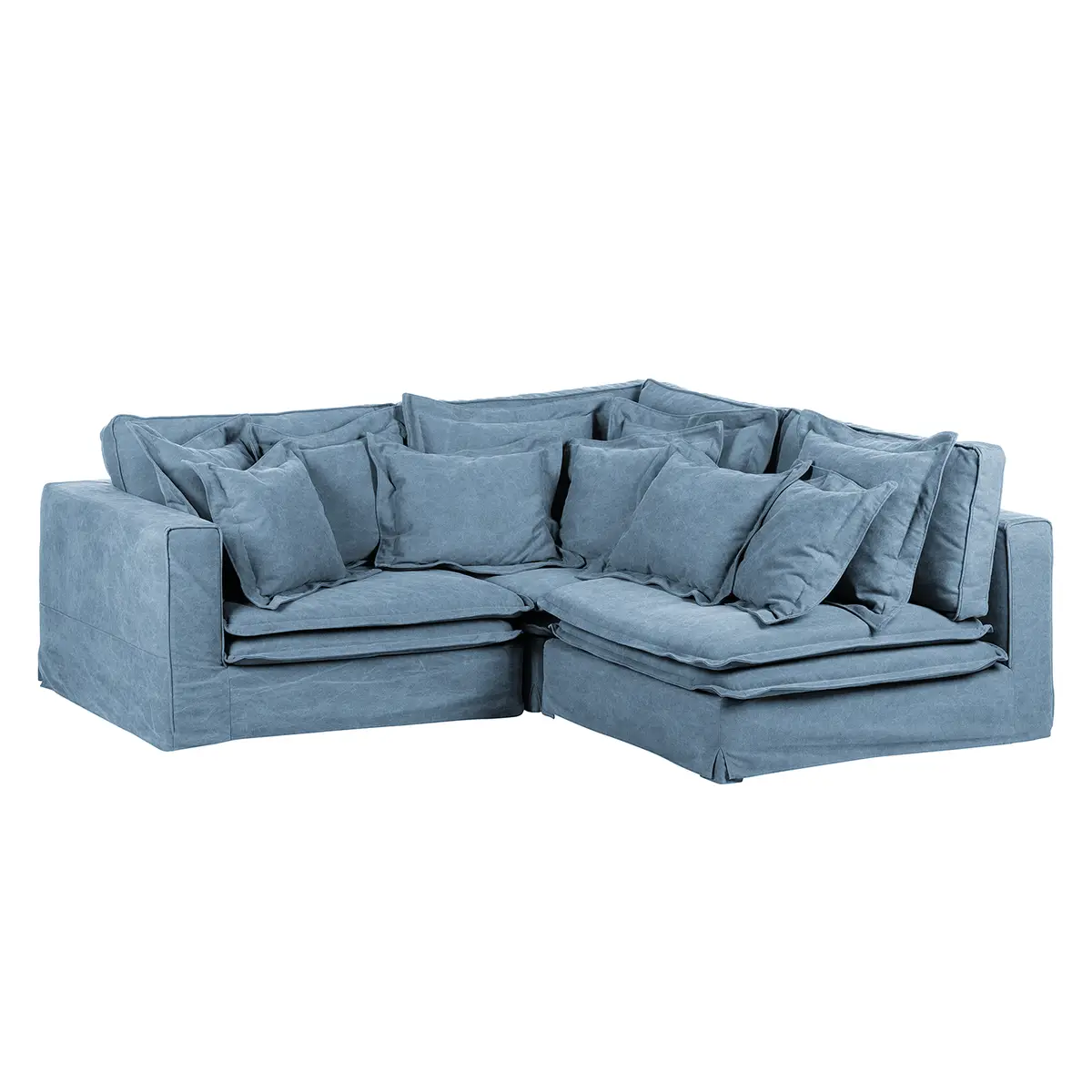 Ecksofa Beach | Blau