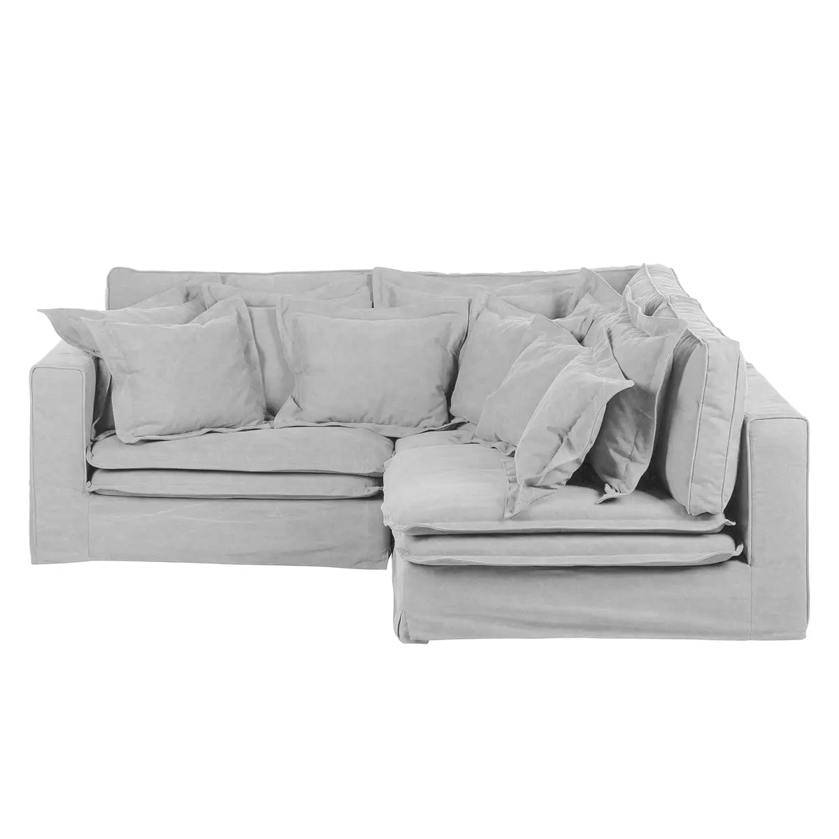 Ecksofa Beach | Grau