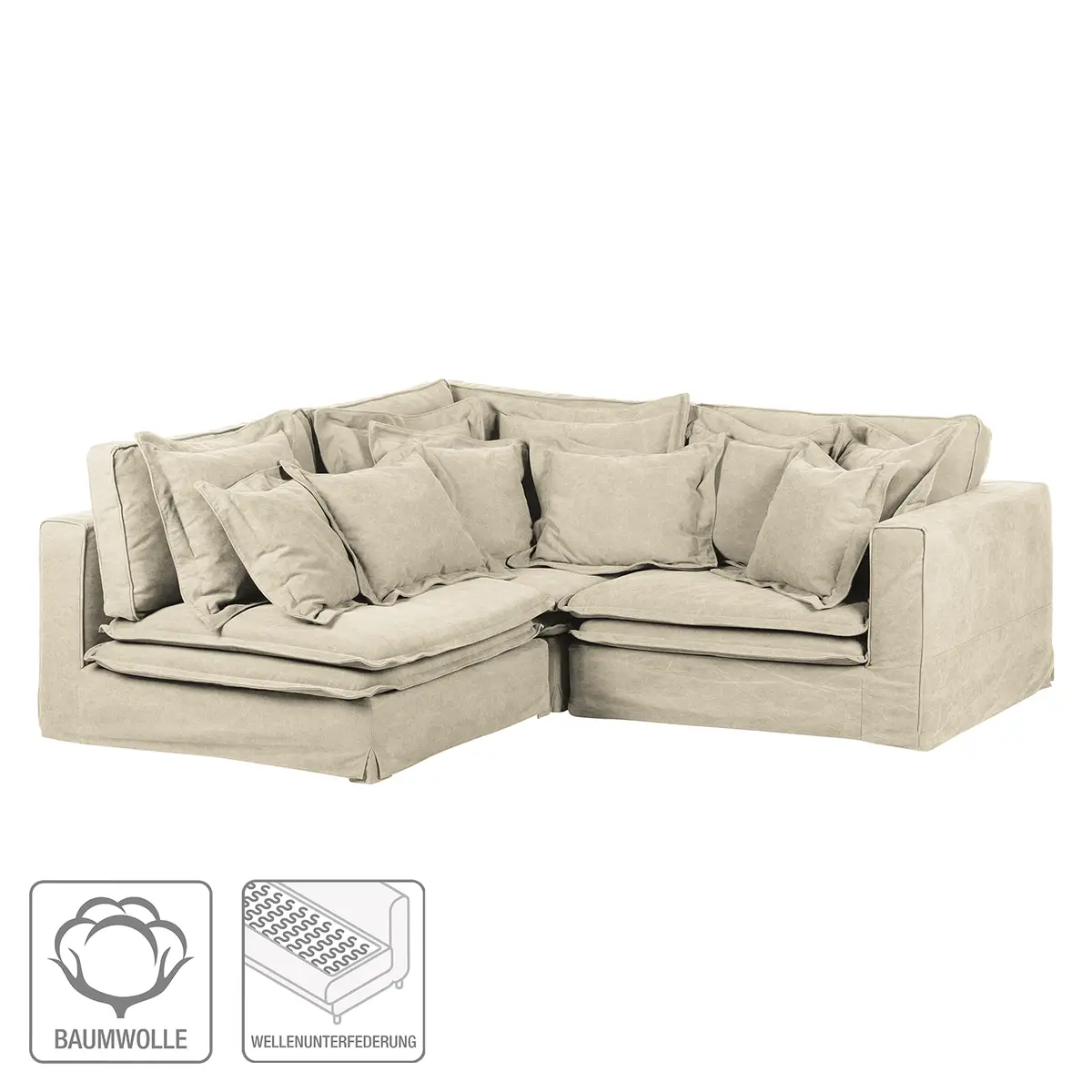 Ecksofa Beach | Beige