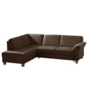 Ecksofa | Braun
