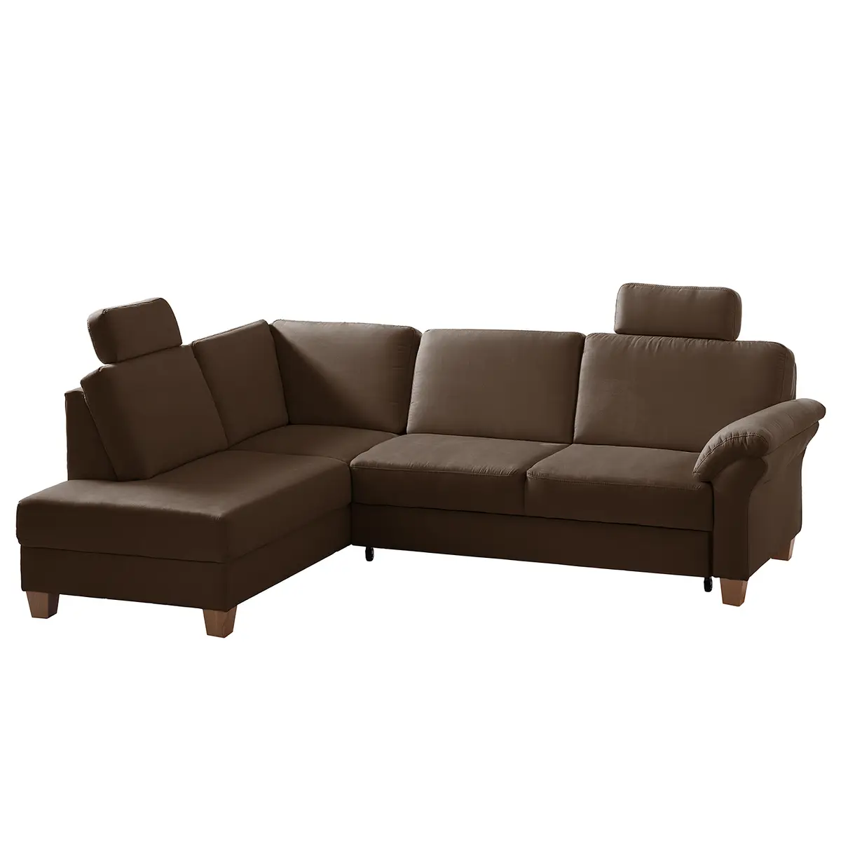 Ecksofa | Braun