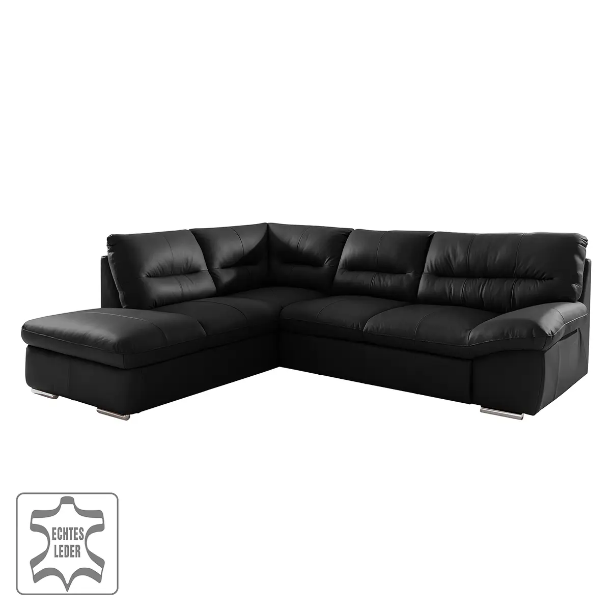 Ecksofa Ramsa | Schwarz