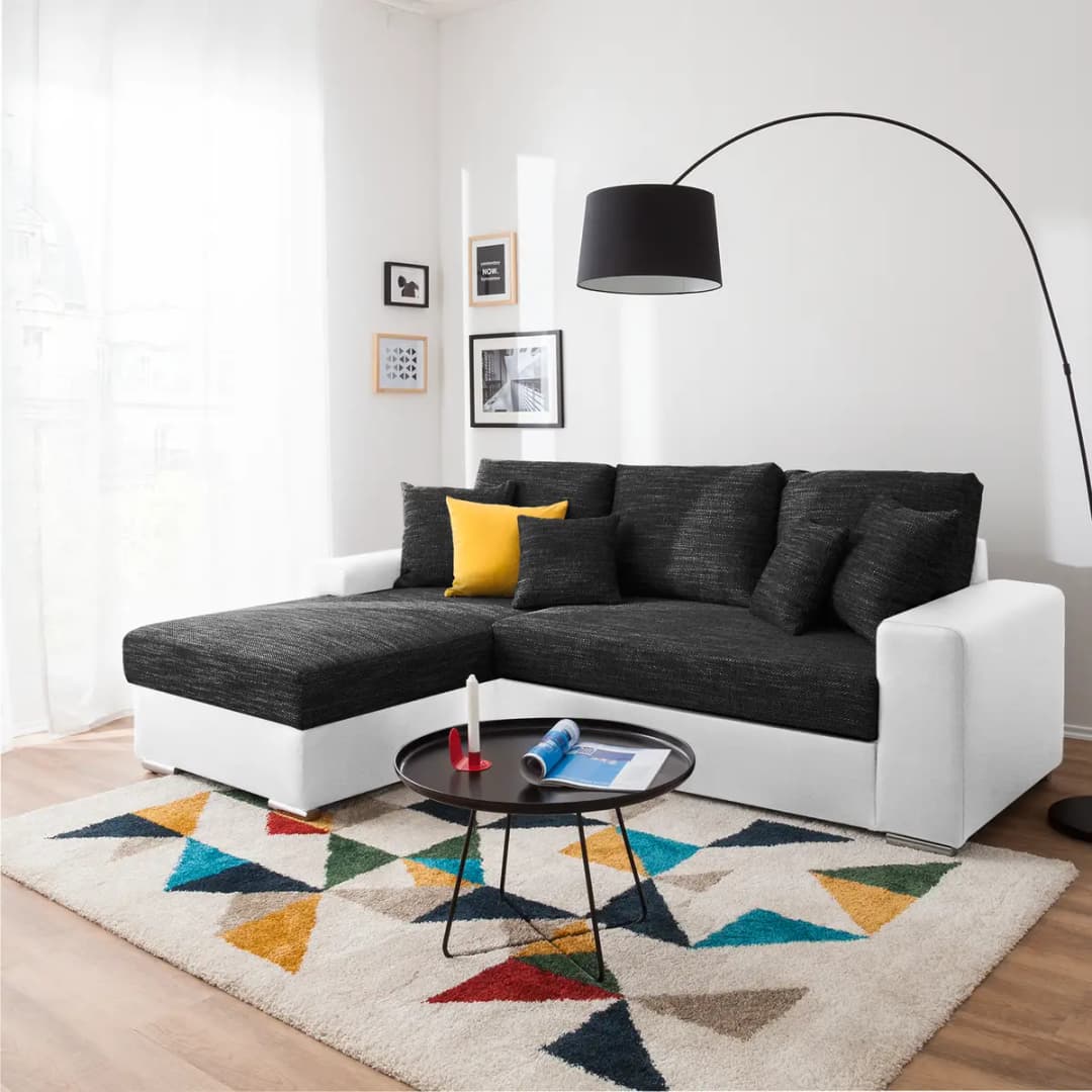 Ecksofa Dulmen | Mehrfarbig