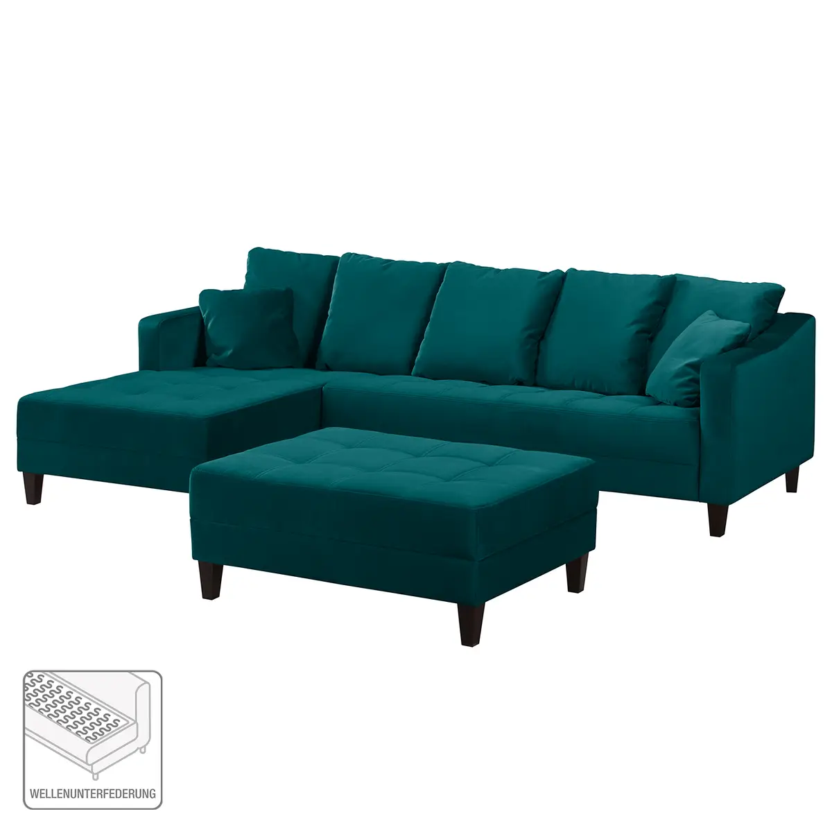Ecksofa Elnora | Türkis