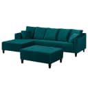 Ecksofa Elnora | Türkis