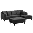 Ecksofa Elnora | Grau