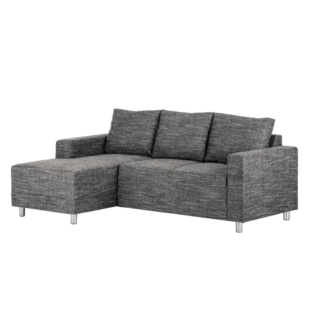 loftscape Lawan Ecksofa | Schwarz