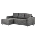 loftscape Lawan Ecksofa | Schwarz